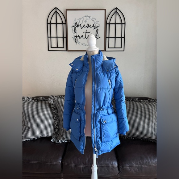 J. Crew Chateau Puffer Full Zip Jacket With PrimaLoft Size XXSP - Picture 8 of 16